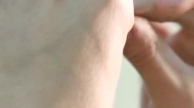 eller heykel güzelliği uyum arayışı içinde bir kişinin bir görüntü yapmak