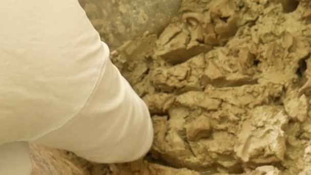 采石场的砾石开采和生产 — 图库视频影像