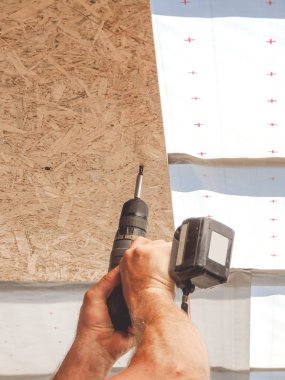 Osb levha tavan içinde vida Oluşturucusu katlanmış