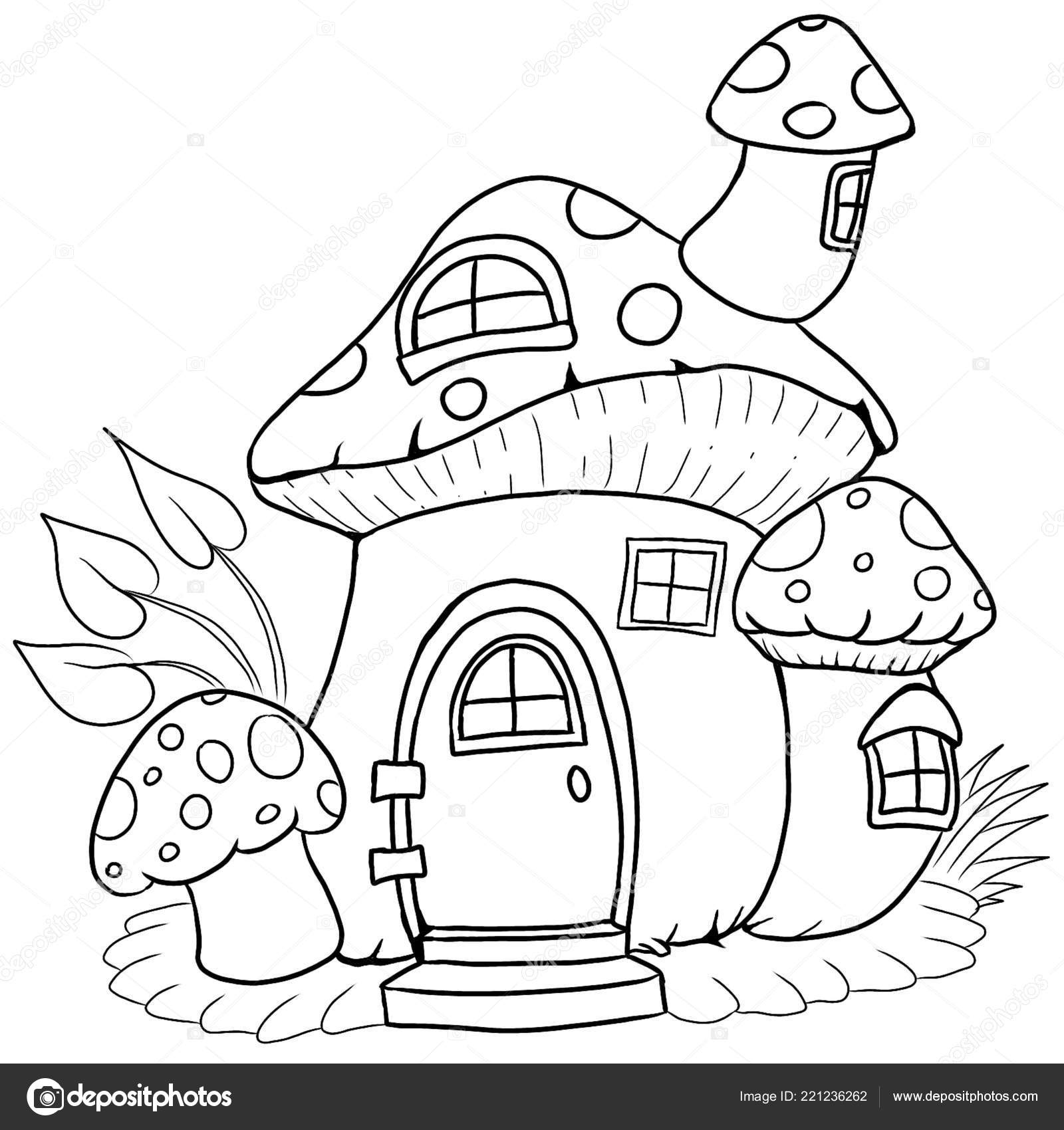 White Mushroom House - All Mushroom Info