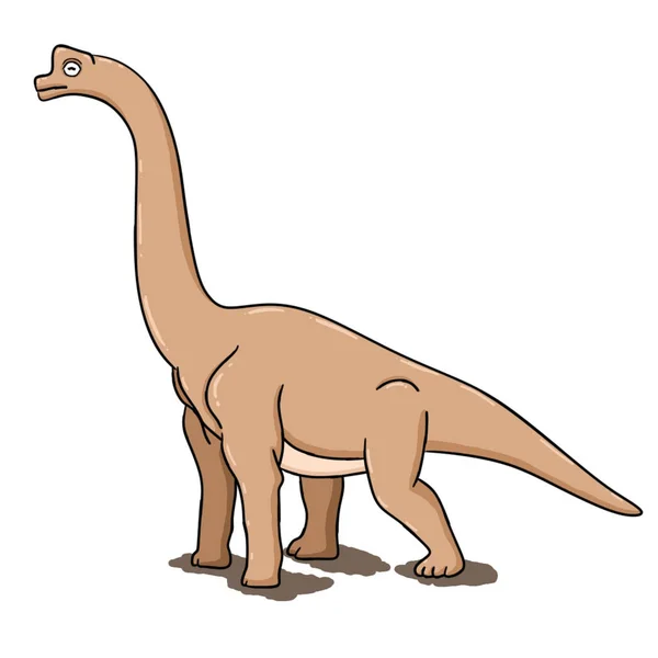 Brontosaurus Dinosaurier Dinosaurier Brontosaurus Illustration — Stockfoto