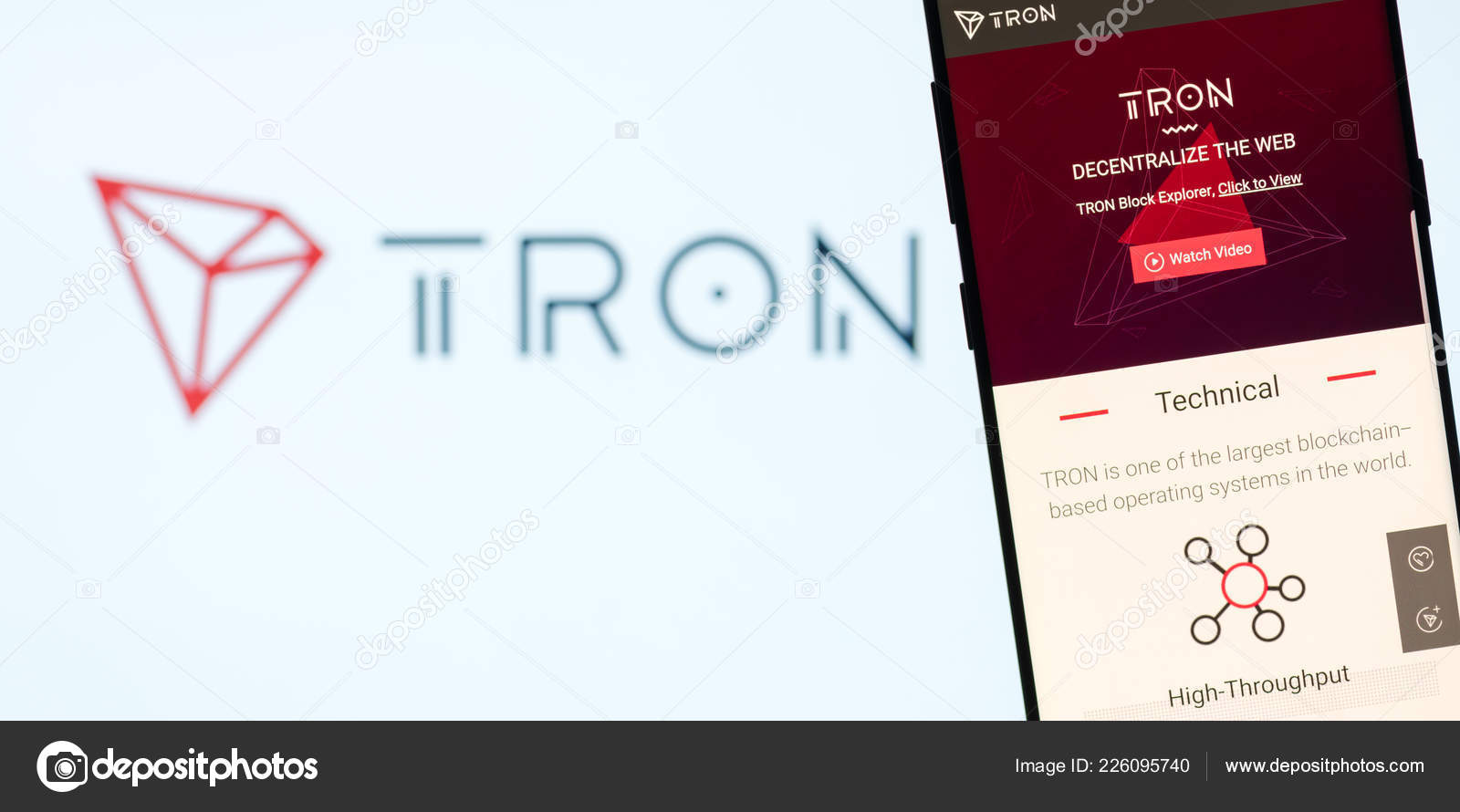 tron cryptocurrency website