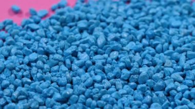 Dekoratif renkli ezilmiş taş