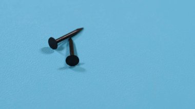 Küçük çivi yakın çekim.