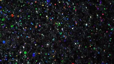 Renkli bohçanın titreşimi. Tam HD video