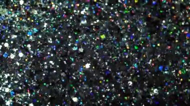 Renkli bohçanın titreşimi. Tam HD video