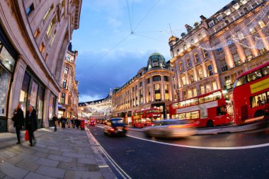 Oxford street, Londra, Noel günü, alışveriş
