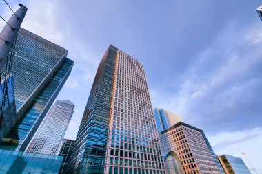 Londra ofis çalışma ve toplantı gökdelen Binası