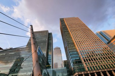 Londra ofis çalışma ve toplantı gökdelen Binası