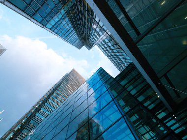 Londra ofis çalışma ve toplantı gökdelen Binası