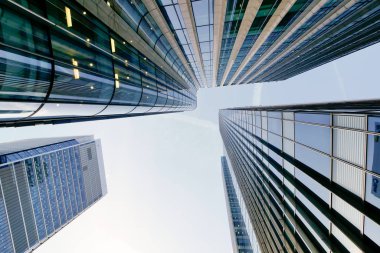 Londra ofis çalışma ve toplantı gökdelen Binası