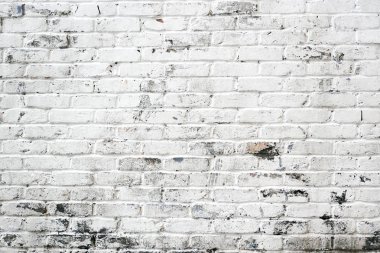 Beyaz tuğla duvar arkaplanı
