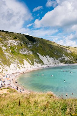 Durdle kapı, Dorset İngiltere'de, Jurassic Coast dünya mirası