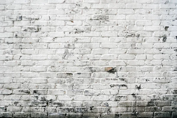 Biała Cegła Tło Ściany — Zdjęcie stockowe