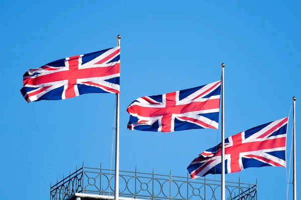 British & English national flag, London