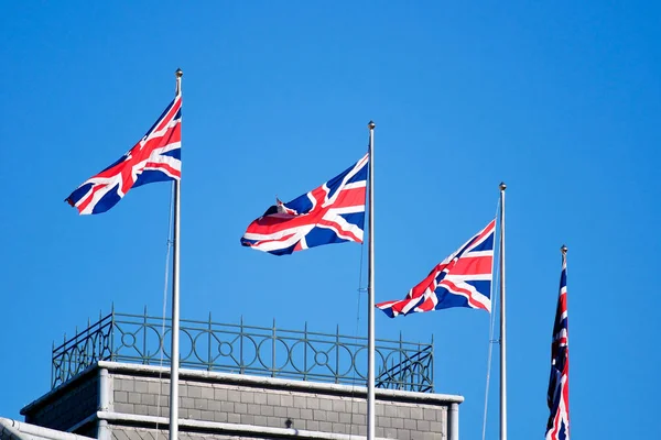 Bandera Nacional Británica Inglesa Londres —  Fotos de Stock