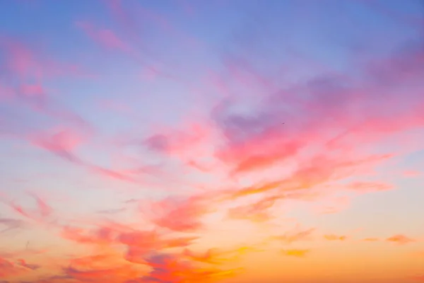Schöne Sonnenuntergang Himmel Hintergrund — Stockfoto