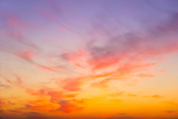 Schöne Sonnenuntergang Himmel Hintergrund — Stockfoto