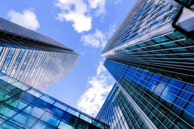 Londra ofis çalışma ve toplantı gökdelen Binası