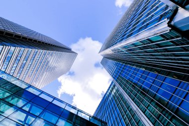 Londra ofis çalışma ve toplantı gökdelen Binası