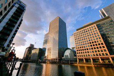 Londra ofis çalışma ve toplantı gökdelen Binası