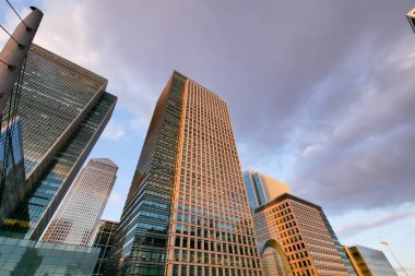 Londra ofis çalışma ve toplantı gökdelen Binası