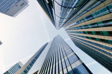 Londra ofis çalışma ve toplantı gökdelen Binası