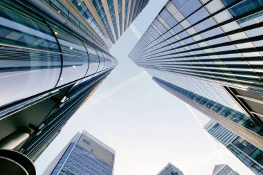 Londra ofis çalışma ve toplantı gökdelen Binası