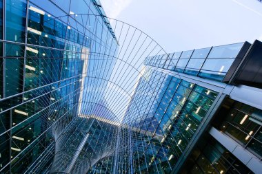 Londra ofis çalışma ve toplantı gökdelen Binası