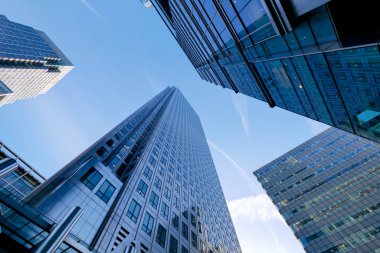 Londra ofis çalışma ve toplantı gökdelen Binası