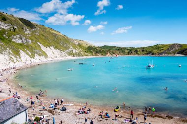 Durdle kapı, Dorset İngiltere'de, Jurassic Coast dünya mirası
