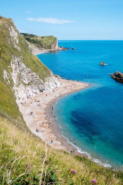 Durdle kapı, Dorset İngiltere'de, Jurassic Coast dünya mirası