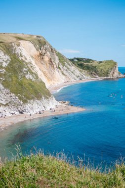 Durdle kapı, Dorset İngiltere'de, Jurassic Coast dünya mirası