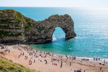 Durdle Door, Dorset in UK, Jurassic Coast World Heritage Site clipart