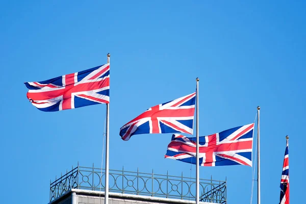 Bandera Nacional Británica Inglesa Londres —  Fotos de Stock