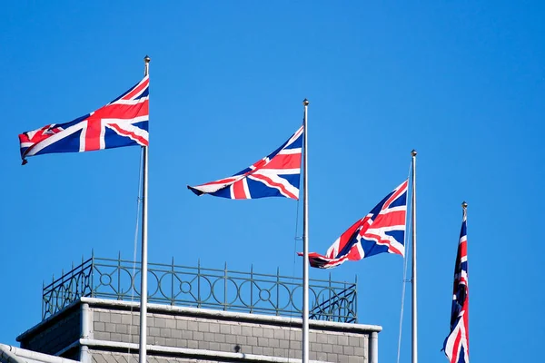 British & English national flag, London