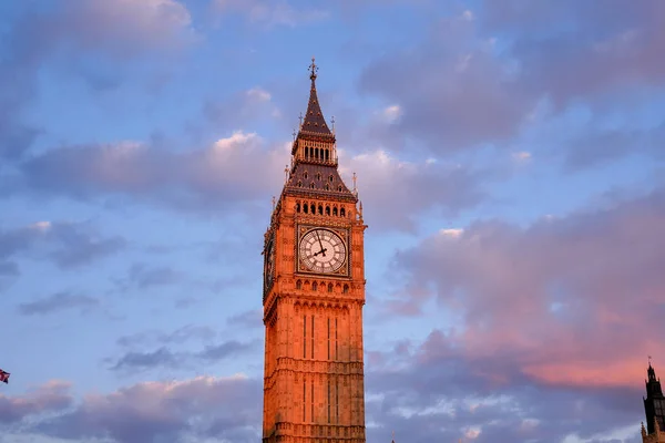 Abadia Big Ben Westminster Londres Inglaterra — Fotografia de Stock