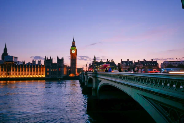 Big Ben Westminsterské Opatství Londýně Anglie — Stock fotografie