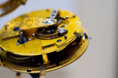 Saat motor, iş kavramı ekip çalışması