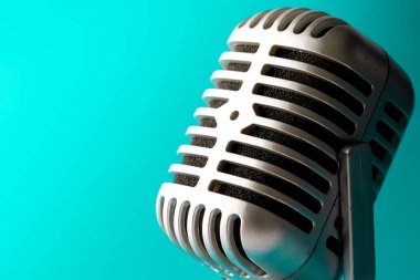 Vintage tarzı mikrofon Studio