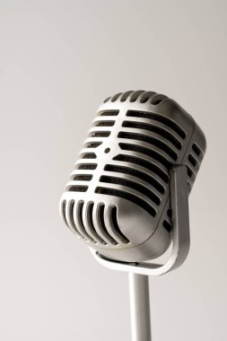Parti ya da konser retro tarzı mikrofon