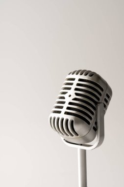 Parti ya da konser retro tarzı mikrofon