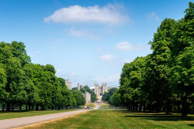 Windsor castle, İngiltere, Londra Yaz aylarında uzun yürüyüş