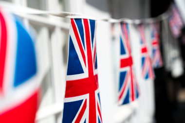 Restoran ve kafeler, Londra İngiliz ve İngilizce ulusal bayrak