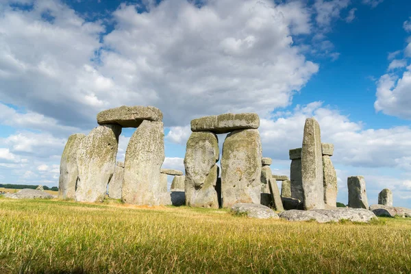 Nyáron Stonehenge Anglia Egyesült Királyság — Stock Fotó