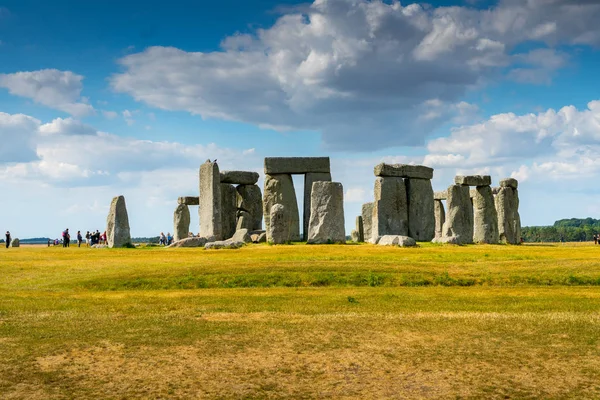 Stonehenge Anglia Lecie — Zdjęcie stockowe