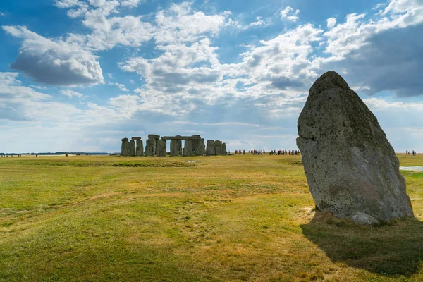 Stonehenge Anglia Lecie — Zdjęcie stockowe