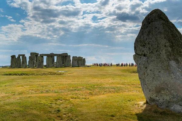 Stonehenge Anglia Lecie — Zdjęcie stockowe