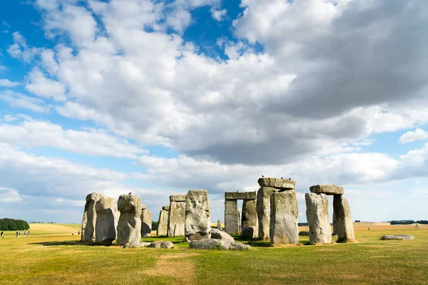 Stonehenge Anglia Lecie — Zdjęcie stockowe