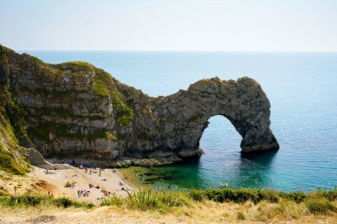 Durdle kapı, Dorset İngiltere'de, Jurassic Coast dünya mirası